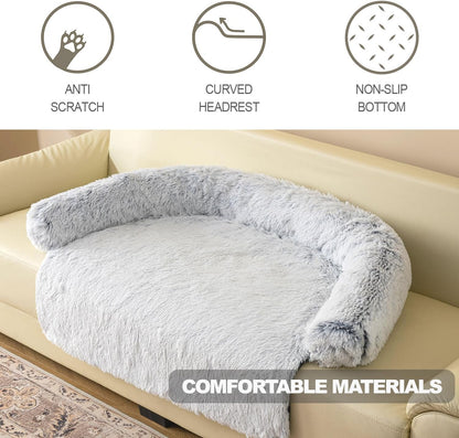 Plush Calming Sofa Mat for Pets