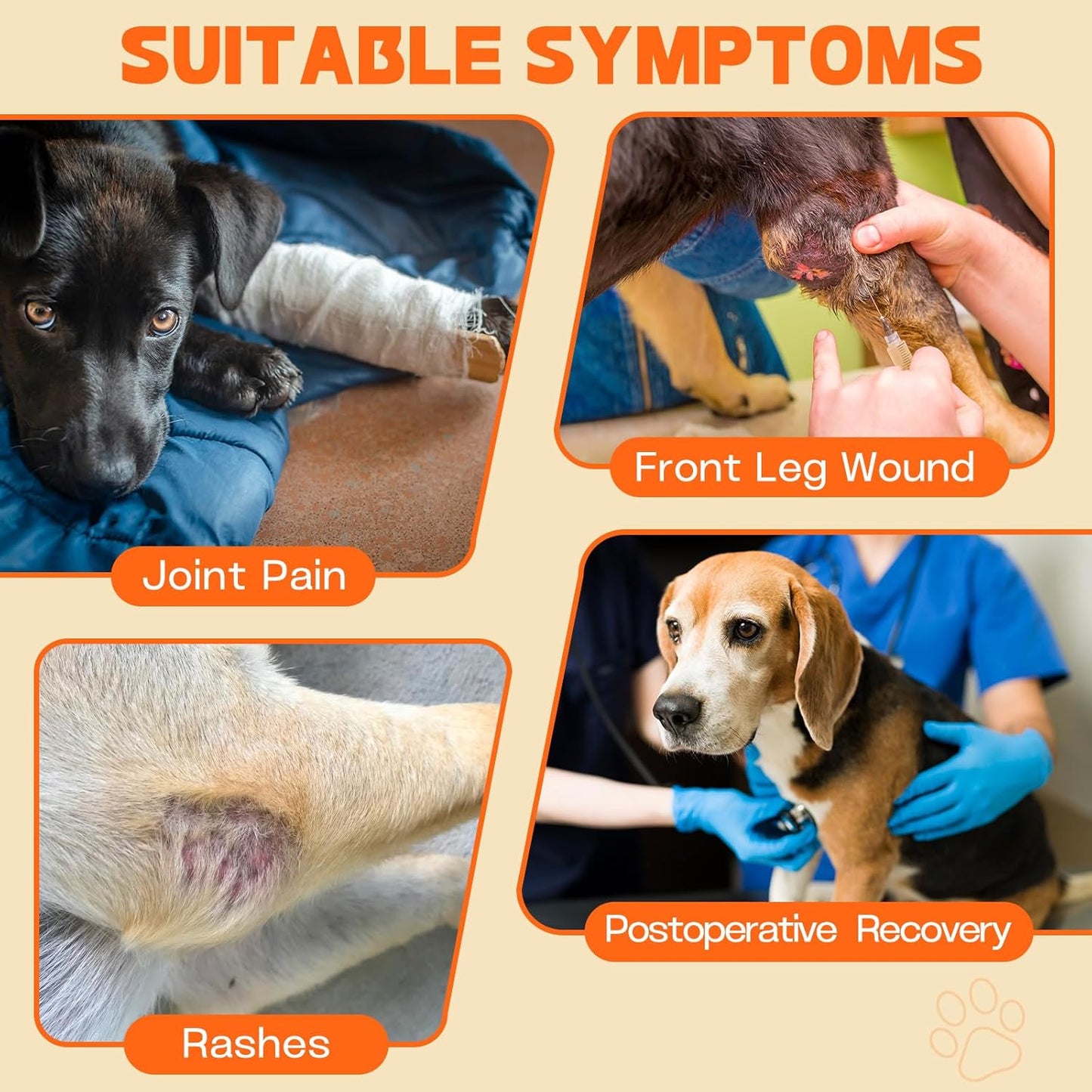 Cone-Free Dog Pain Relief Sleeve