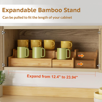 Expandable Bamboo Stand
