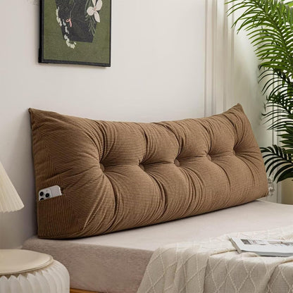 Triangular Wedge Headboard Backrest