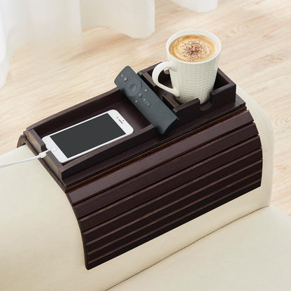 Bamboo Couch Arm Tray Table