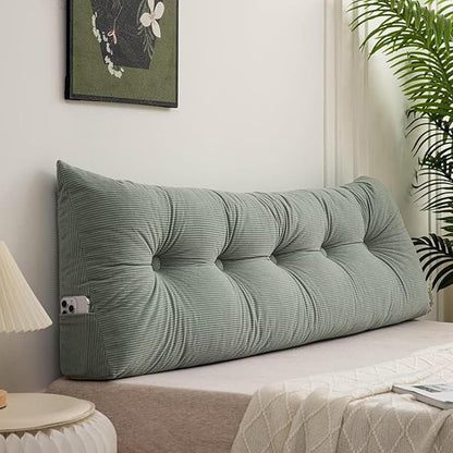 Triangular Wedge Headboard Backrest