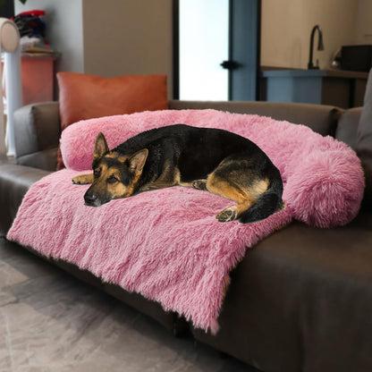 Plush Calming Sofa Mat for Pets